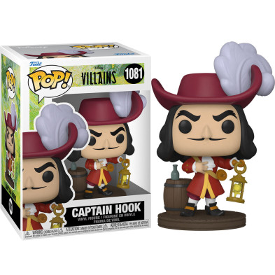 Figura POP Disney Villains Captain Hook